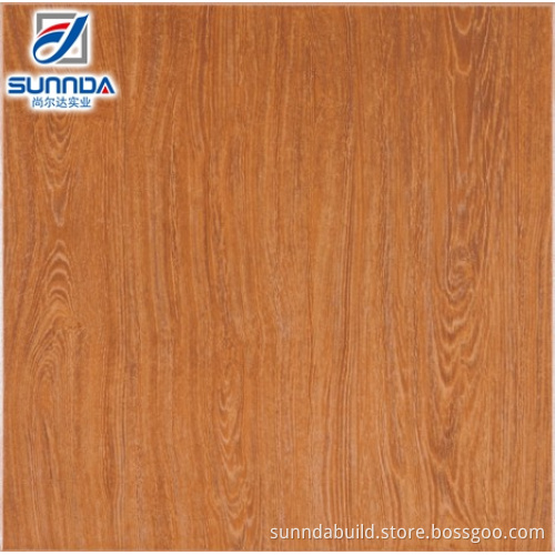 2016 first choice anti-slip 400x400mm wood look ceramic glazed tiles for flooring